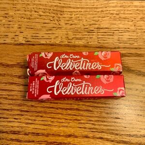 2X Lime Crime Velvetines Liquid Matte Lipstick "SHROOM" Full Size New Box SET